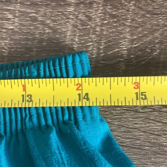 Vintage Womens Large Bon Worth Bermuda Set Green W/Parrots - Picture 12 of 16